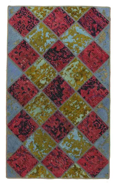 Vintage - Patchwork Covor Persan 225x125