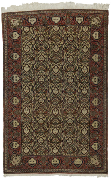 Kashan - Antique Covor Persan 217x138