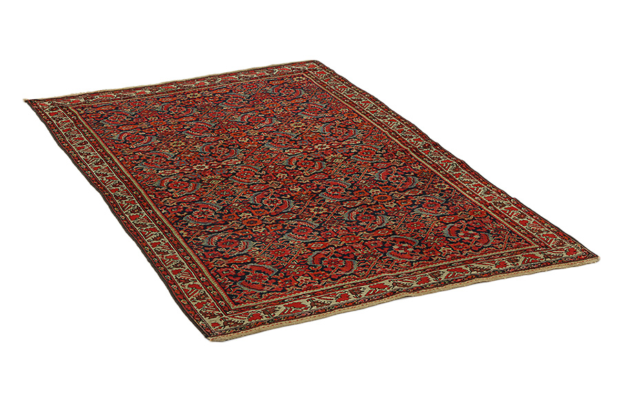 Farahan - Antique Covor Persan 215x128 - Imagine 1