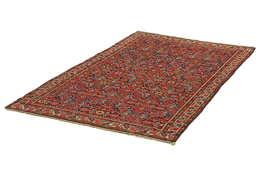 Farahan - Antique Covor Persan 215x128 - Imagine 2