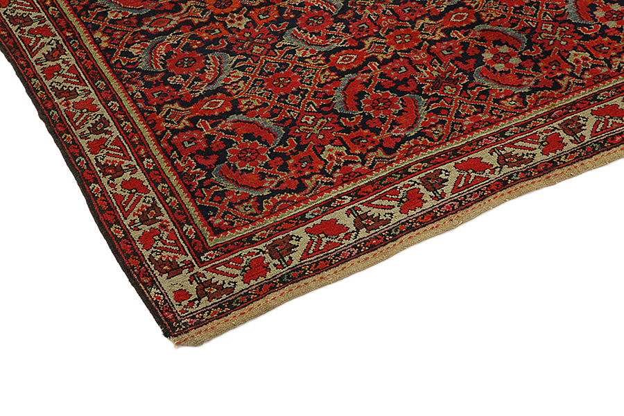 Farahan - Antique Covor Persan 215x128 - Imagine 3
