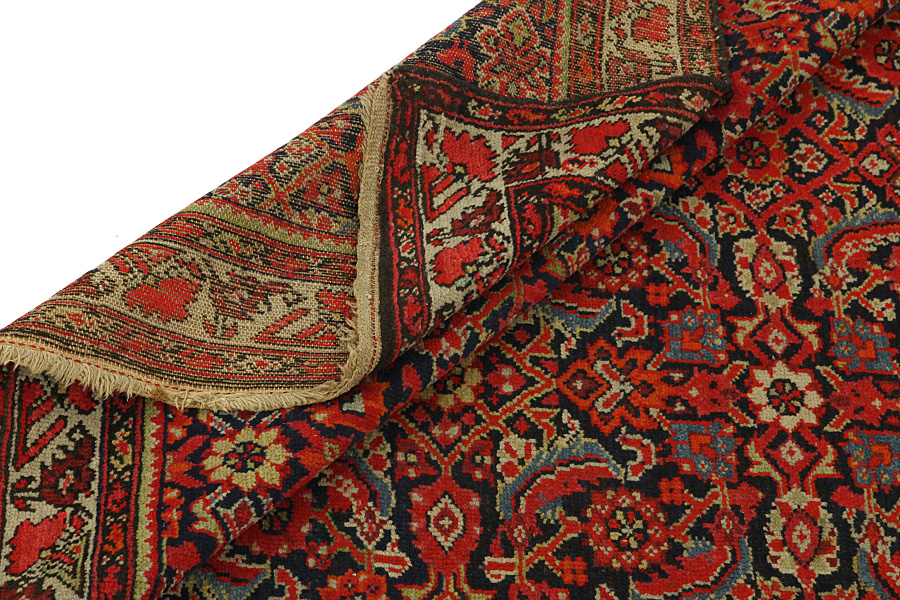 Farahan - Antique Covor Persan 215x128 - Imagine 5