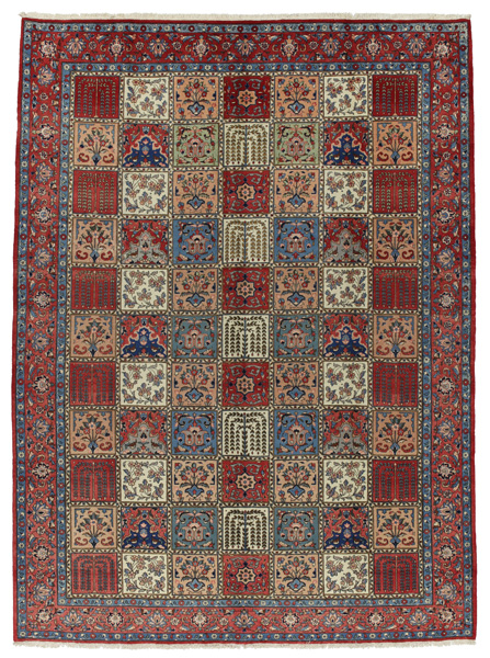 Bakhtiari - Antique Covor Persan 358x265