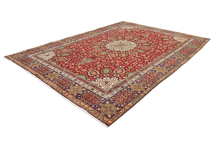 Tabriz - vechi Covor Persan 415x286 - Imagine 2