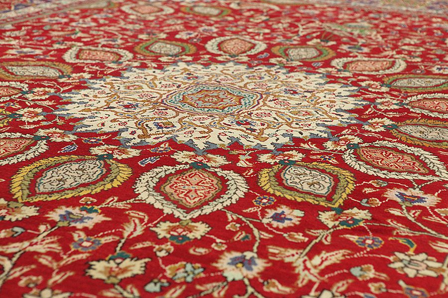 Tabriz - vechi Covor Persan 415x286 - Imagine 8
