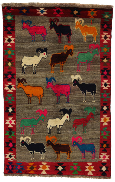 Gabbeh - Qashqai Covor Persan 170x108
