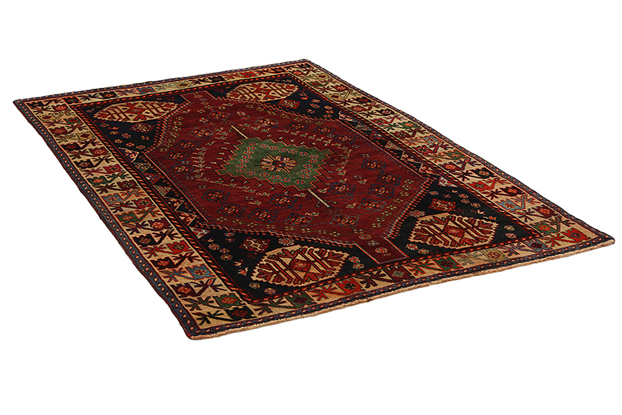 Qashqai - Shiraz Covor Persan 252x157 - Imagine 1