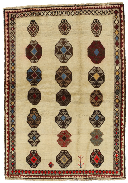 Gabbeh - Qashqai Covor Persan 193x137