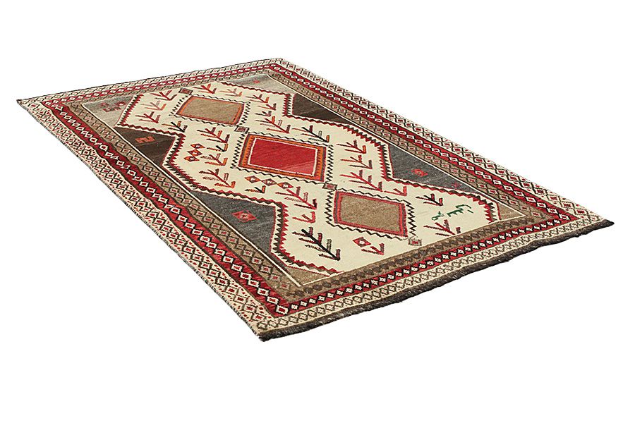 Qashqai - Gabbeh Covor Persan 230x148 - Imagine 1
