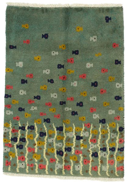 Gabbeh - Qashqai Covor Persan 130x90