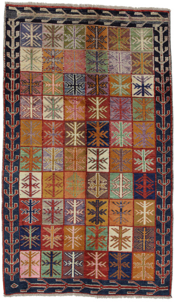 Gabbeh - Bakhtiari Covor Persan 212x126