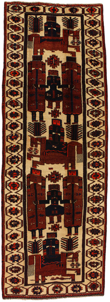Bakhtiari - Qashqai Covor Persan 430x150