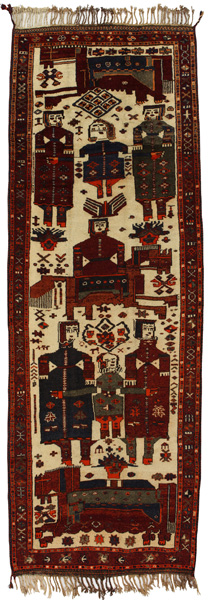 Bakhtiari - Qashqai Covor Persan 395x133