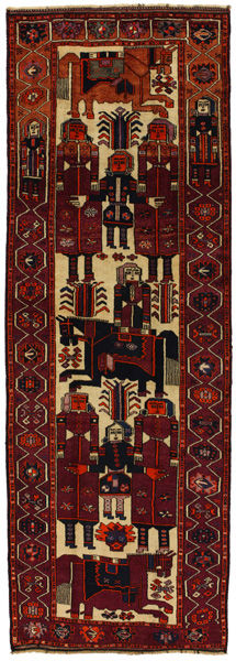 Bakhtiari - Qashqai Covor Persan 435x150