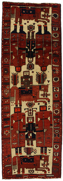 Bakhtiari - Qashqai Covor Persan 422x143