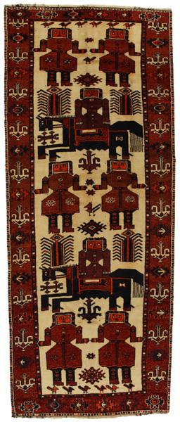 Bakhtiari - Qashqai Covor Persan 370x149