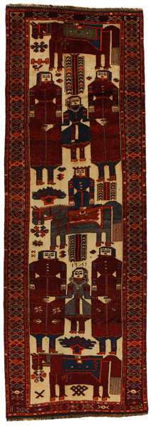 Bakhtiari - Qashqai Covor Persan 397x135