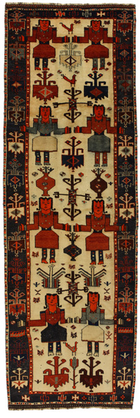 Bakhtiari - Qashqai Covor Persan 426x137