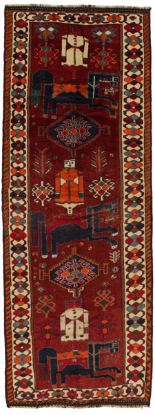 Bakhtiari - Qashqai Covor Persan 398x145