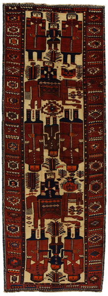 Bakhtiari - Qashqai Covor Persan 418x147