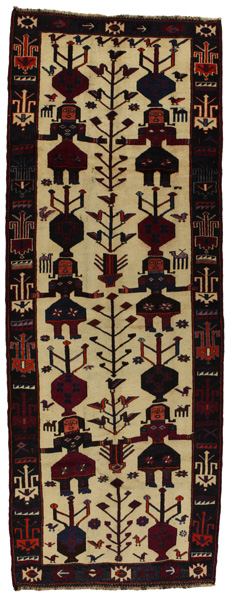 Bakhtiari - Qashqai Covor Persan 414x149