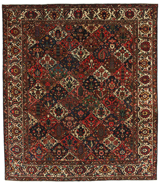 Bakhtiari - vechi Covor Persan 397x345