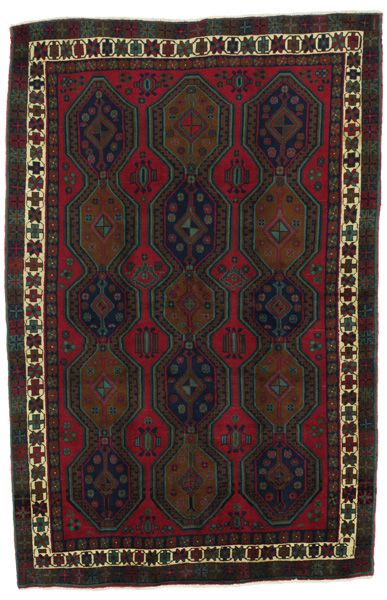 Afshar - vechi Covor Persan 242x156