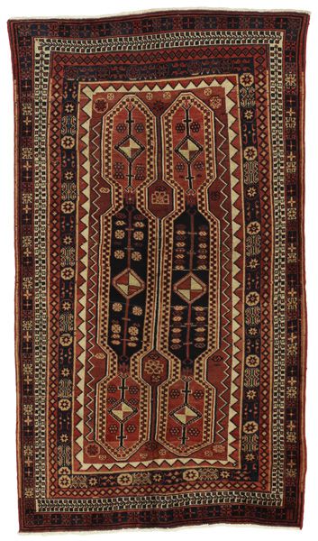 Afshar - vechi Covor Persan 220x125