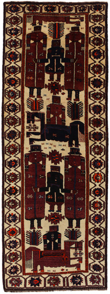 Bakhtiari - Qashqai Covor Persan 452x160