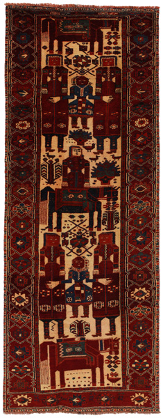 Bakhtiari - Qashqai Covor Persan 395x151