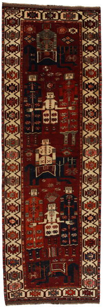 Bakhtiari - Qashqai Covor Persan 415x137