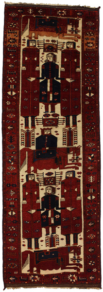 Bakhtiari - Qashqai Covor Persan 401x139