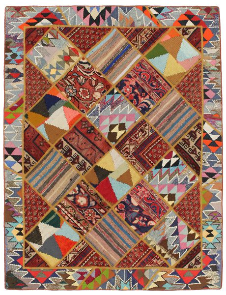 Patchwork Covor Persan 205x157