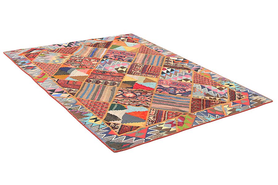 Patchwork Covor Persan 205x157 - Imagine 1