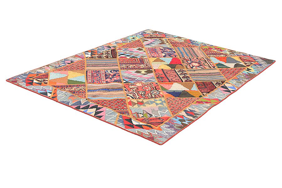 Patchwork Covor Persan 205x157 - Imagine 2