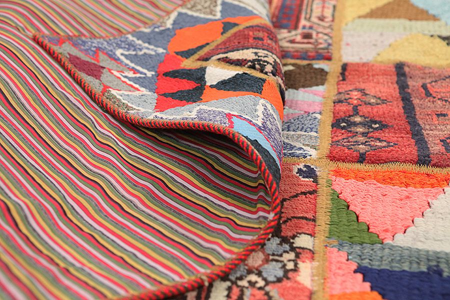 Patchwork Covor Persan 205x157 - Imagine 3
