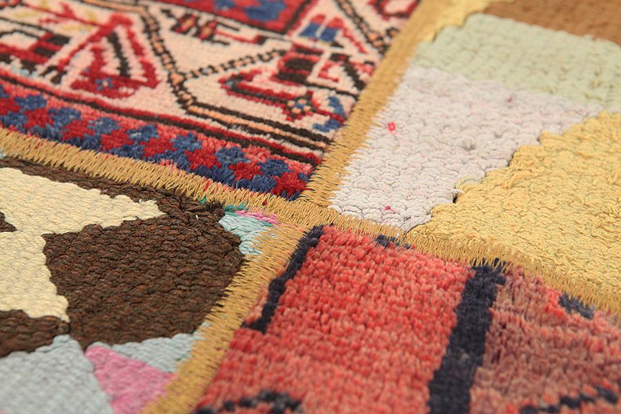 Patchwork Covor Persan 205x157 - Imagine 7