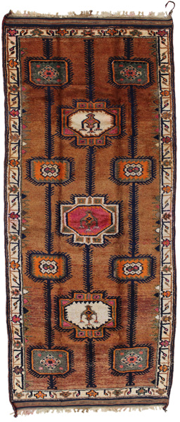 Gabbeh - Qashqai Covor Persan 355x153