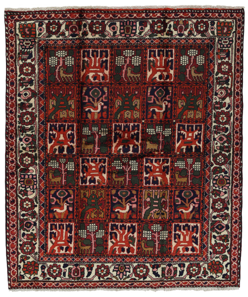Bakhtiari - Qashqai Covor Persan 186x156