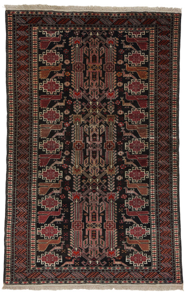 Baluch - Turkaman Covor Persan 136x100