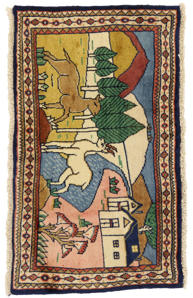Jozan - Sarouk Covor Persan 95x55
