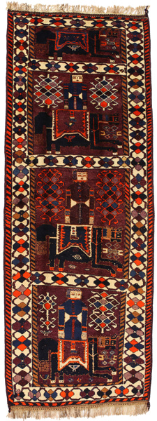 Bakhtiari - Qashqai Covor Persan 401x148