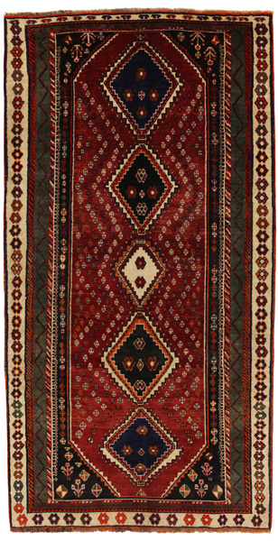 Yalameh - Qashqai Covor Persan 247x128