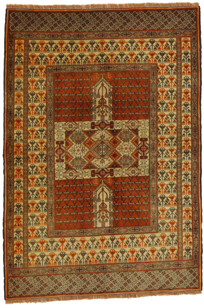 Hatchlu - Turkaman Covor Persan 181x125